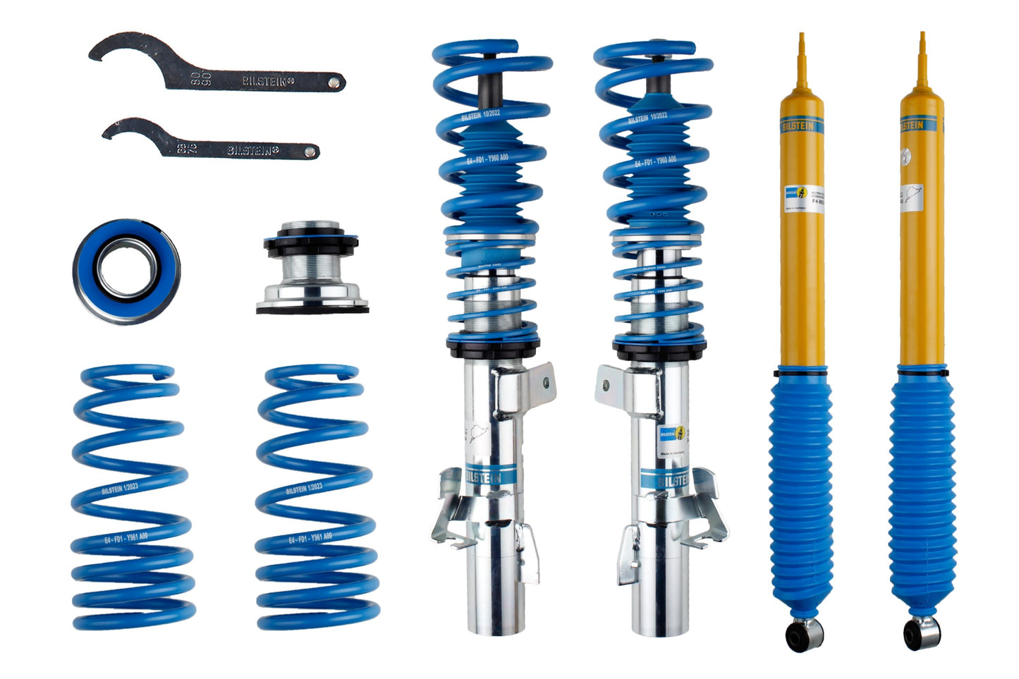 Bilstein B14 Height Adjustable Kit (47-121225) - Ford Focus2 Lim.; Mazda 3; S40/V504