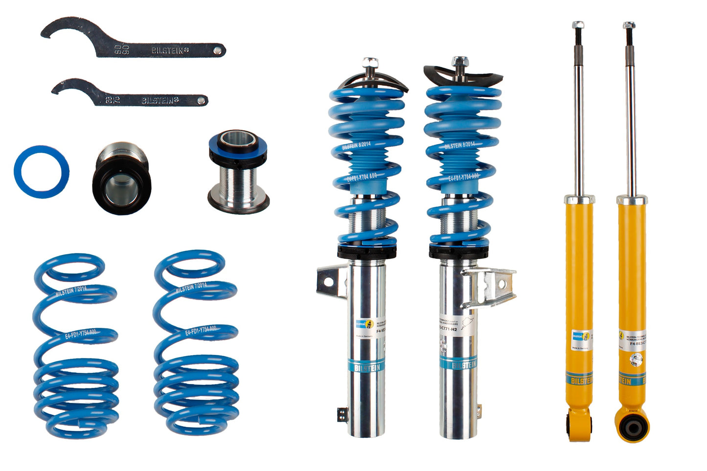 Bilstein B14 Height Adjustable Kit (47-127708) - Audi A3 Seat Leon Golf 54