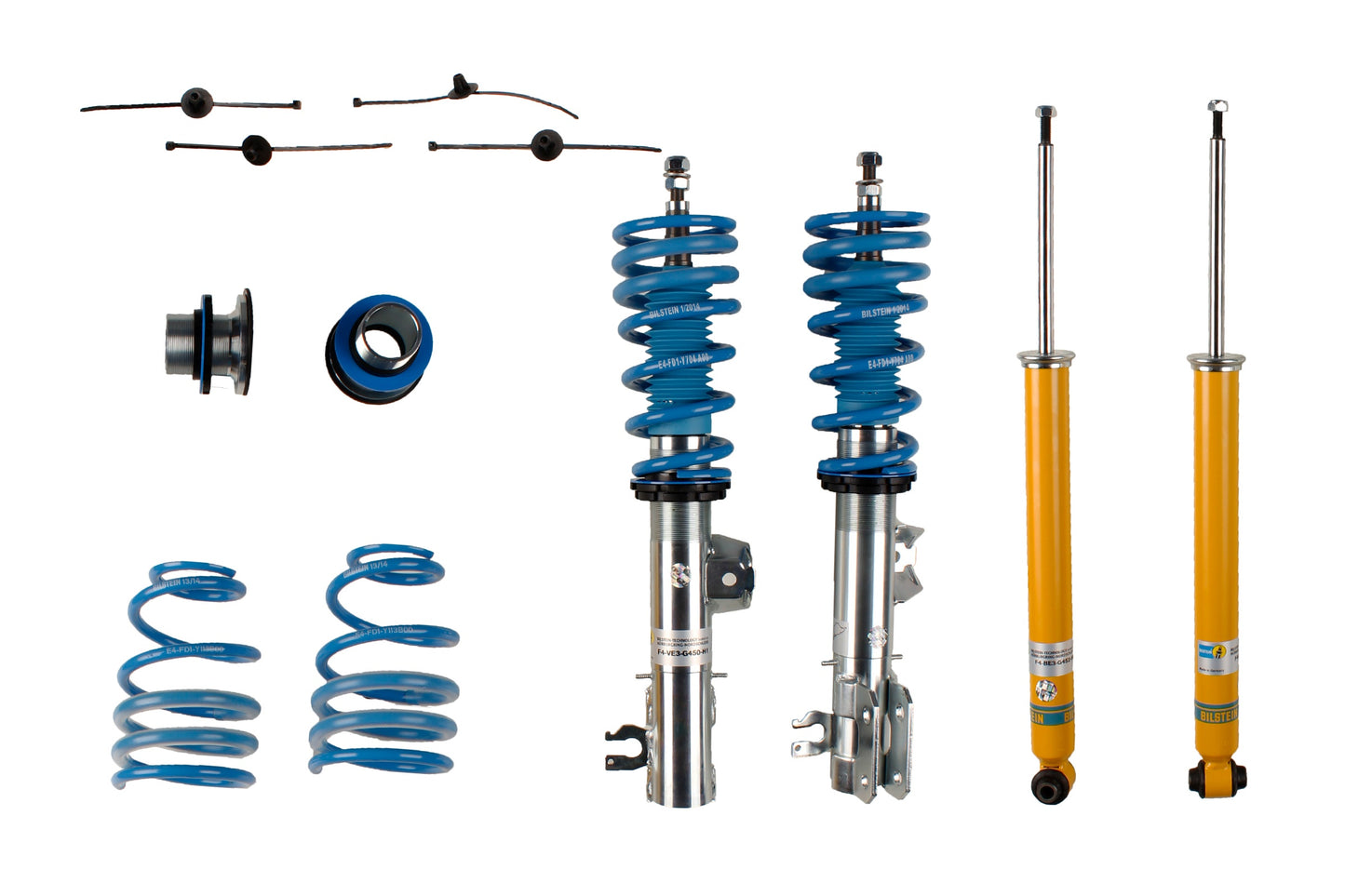 Bilstein B14 Height Adjustable Kit (47-164499) - Alfa Mito Punto 199 Corsa D/E,B14