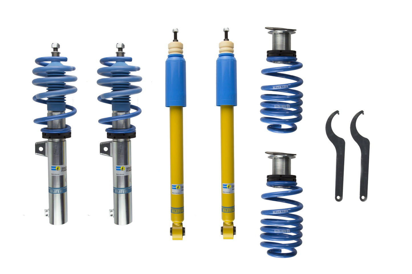 Bilstein B14 Height Adjustable Kit (47-229952) - Audi A3 8V Golf 7 55mm Starrachse4