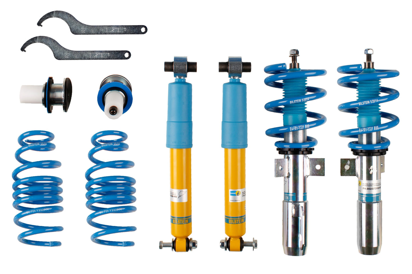 Bilstein B14 Height Adjustable Kit (47-237308) - Renault Megane III RS Typ DZ 18,B14