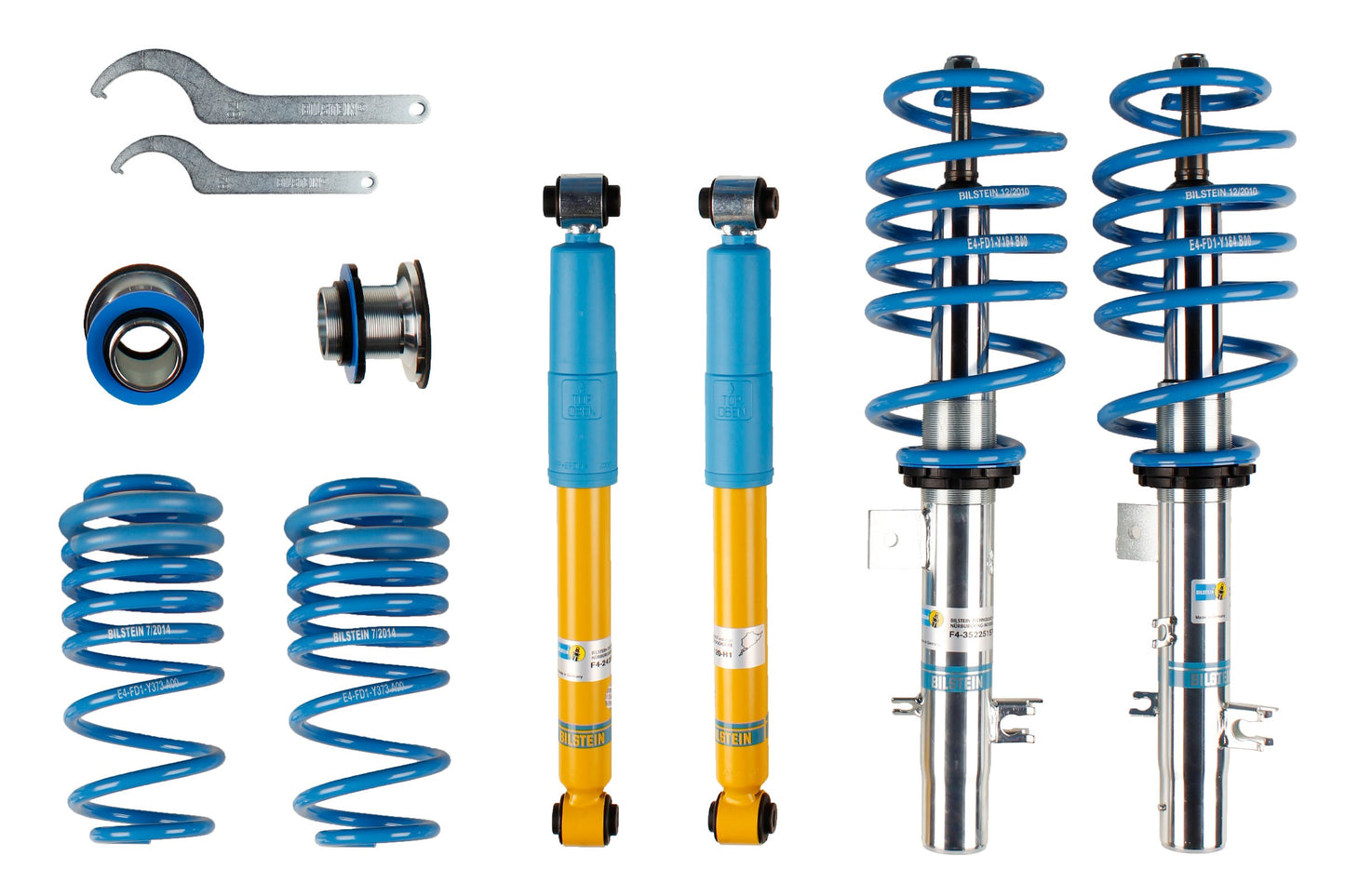 Bilstein B14 Height Adjustable Kit (47-242135) - Peugeot 208 (Housing Diameter 47mm)