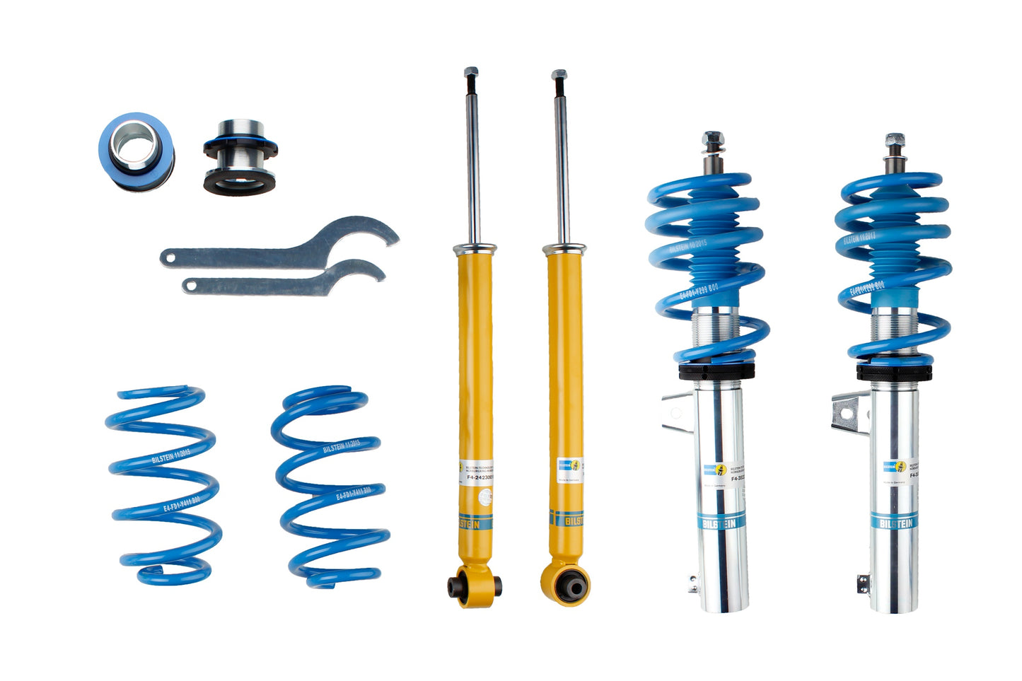 Bilstein B14 Height Adjustable Kit (47-251588) - Audi A3 8V Golf 7 (55mm/Multi)