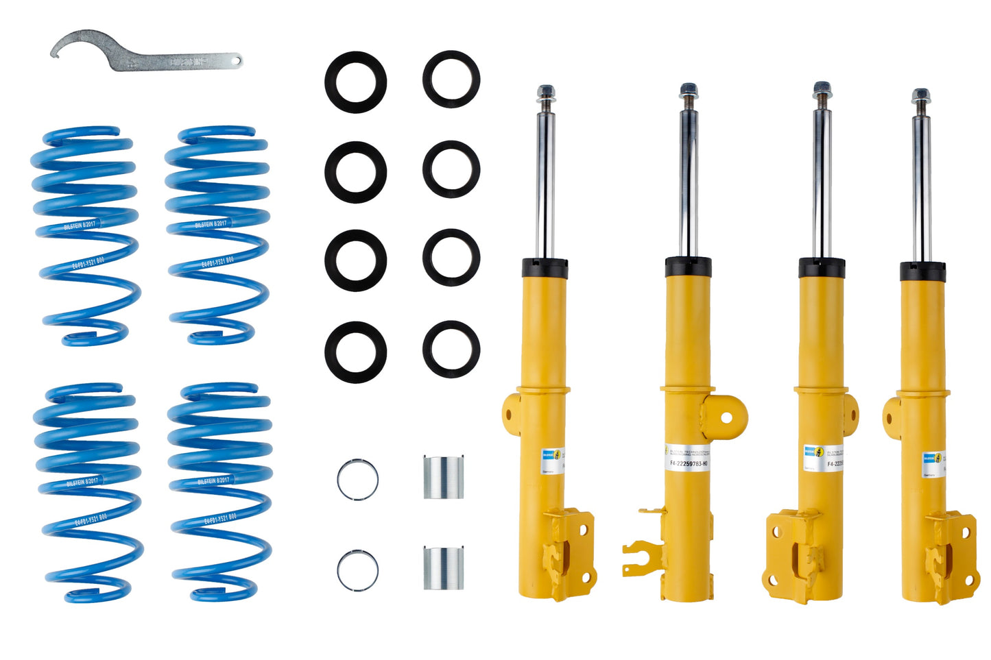 Bilstein B14 Height Adjustable Kit (47-259751) - Fiat 500x 2WD,B14