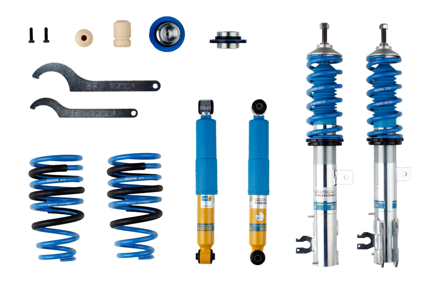 Bilstein B14 Height Adjustable Kit (47-270169) - Fiat 500 + Ford Ka 4