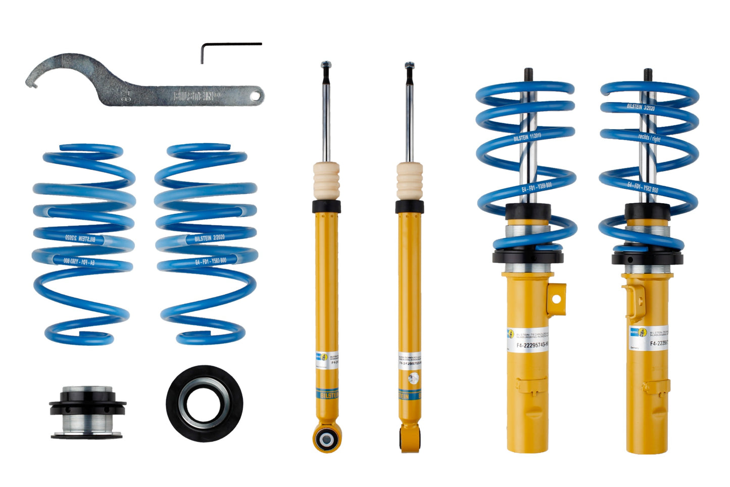 Bilstein B14 Height Adjustable Kit (47-282117) - Honda Civic X4