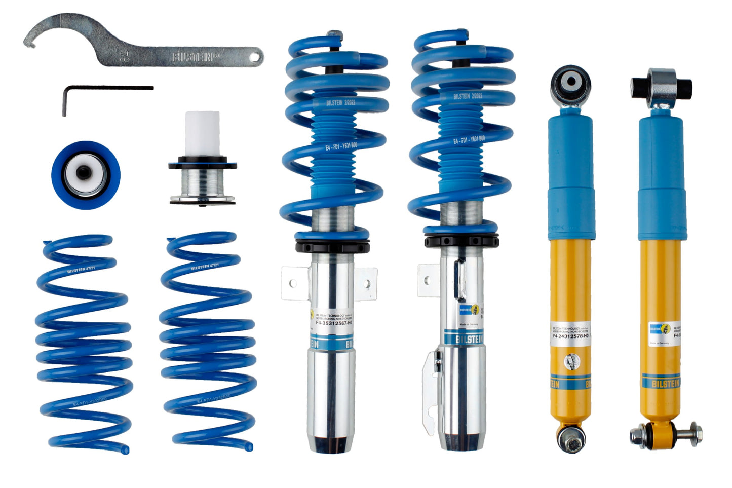 Bilstein B14 Height Adjustable Kit (47-310346) - Renault Megane RS 44