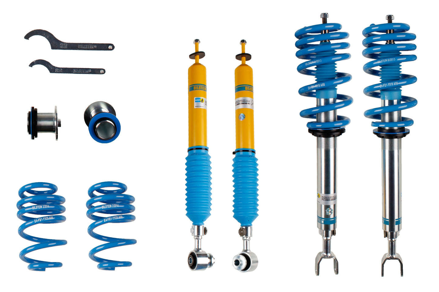 Bilstein B16 Height & Damping Adjustable Kit (48-116541) - Audi A6 Typ 4F6