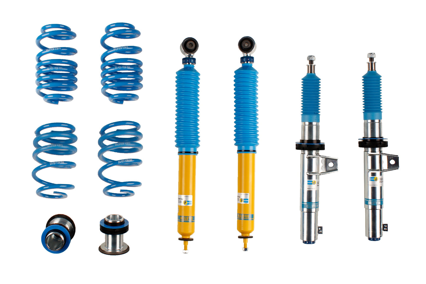 Bilstein B16 Height & Damping Adjustable Kit (48-230032) - Audi A3 8V Golf 7 50mm Starrachse,B16