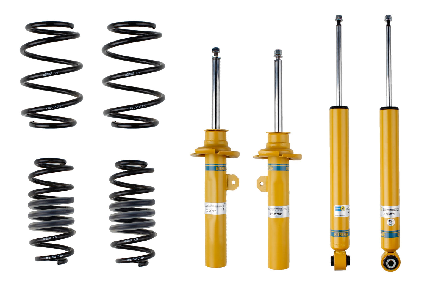Bilstein B12 Suspension Kit (46-275202) - BMW 2ActiveTourer 216i-218d