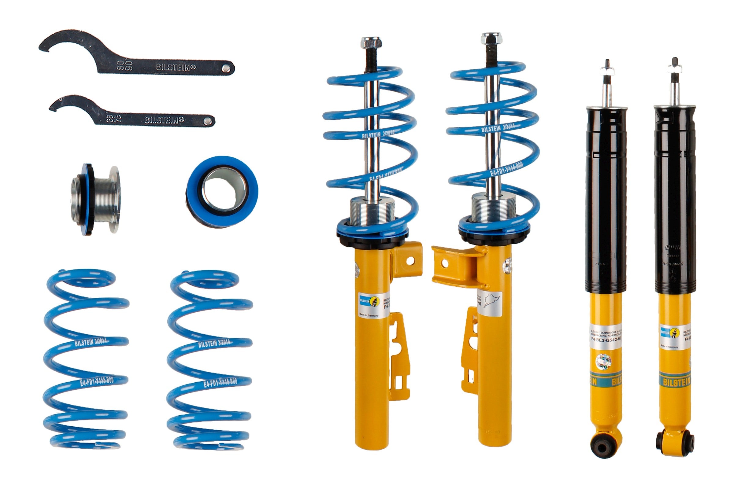 Bilstein B4 Gas Shock Absorber Kit For Smart FORTWO 451 0.8 CDI 1.0 Coupe & Cabrio